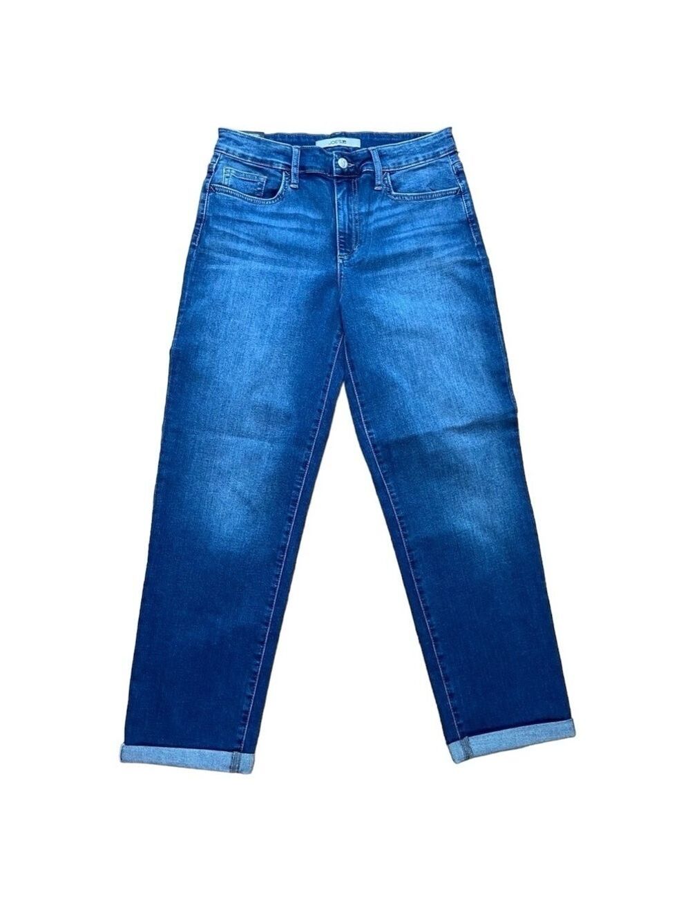 JOE’S jeans boyfriend high rise waist stretchy denim relax straight leg size 28